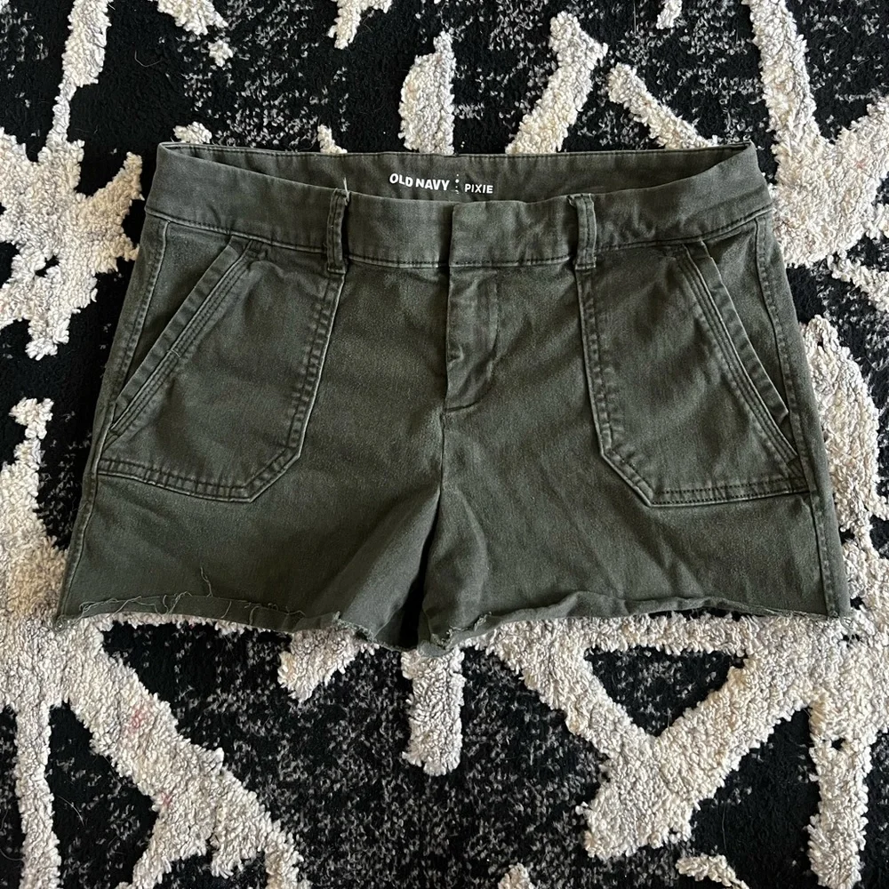 Cargo Low Rise Micro Mini Shorts - Picture 1 of 3
